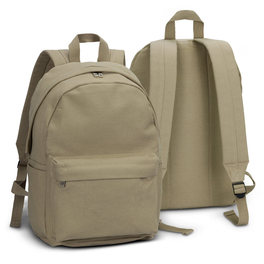 Greystone Canvas Backpack (Beige)