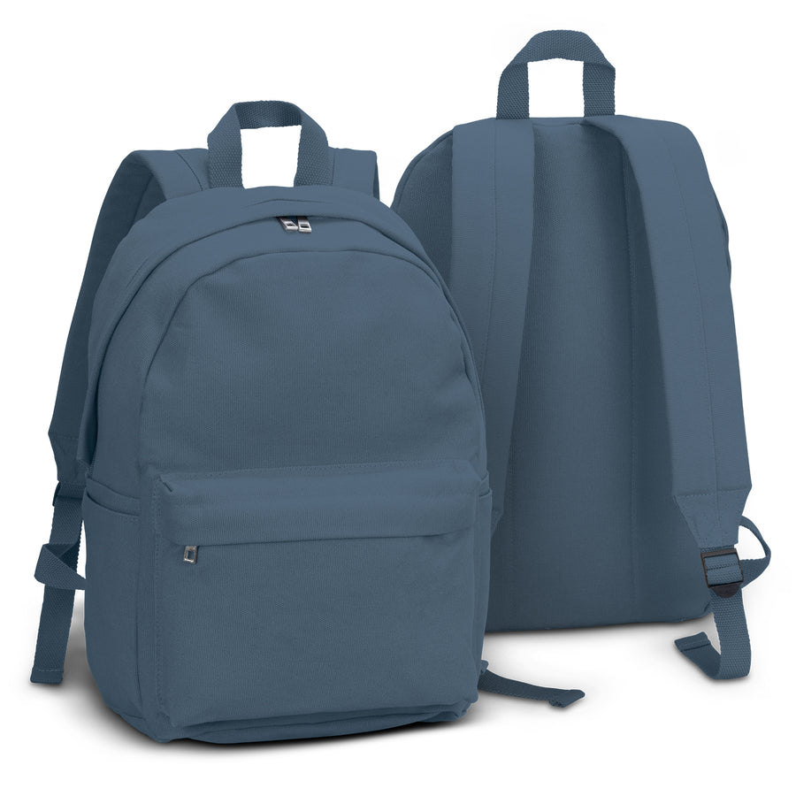 Greystone Canvas Backpack (Slate Blue)