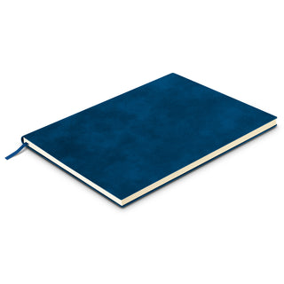 Agogo Genoa Soft Cover Notebook - Large (Dark Blue)