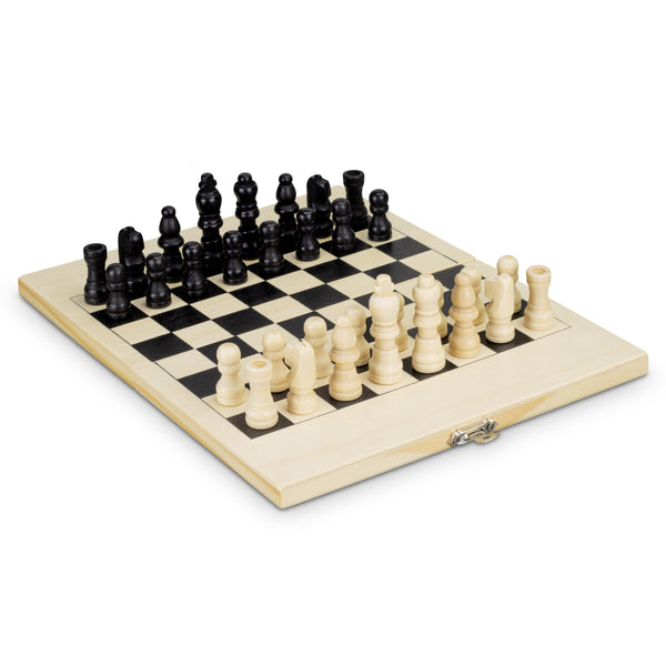 Grain Travel Chess Set (Natural)