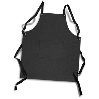 Printwear Cuisine Bib Apron - Elite (Charcoal Denim)