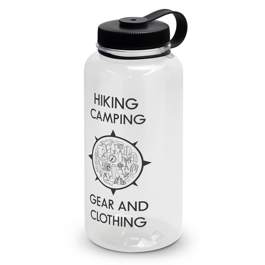 Alpine Bottle (Clear/Black)