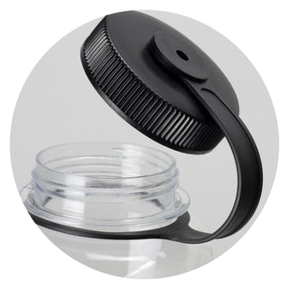 Alpine Bottle (Clear/Black) — Detail