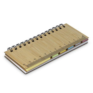 Agogo Bamboo Sticky Note Wallet (Natural)