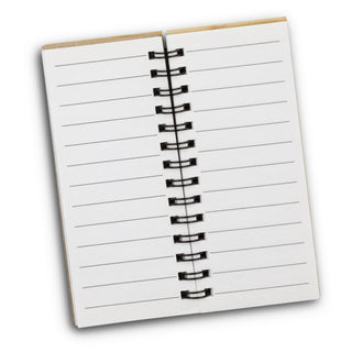 Folio Bamboo Sticky Note Wallet (Natural) — Pages