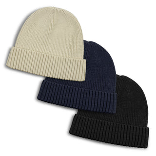 Printwear Merino Wool Beanie (Black)