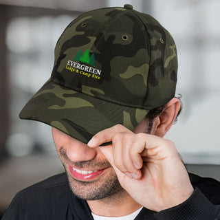 Printwear Camouflage Cap (Green)