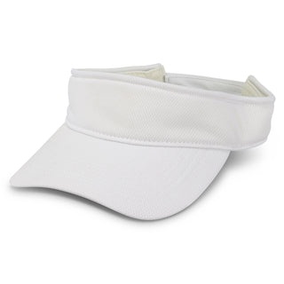 Printwear Sports Mesh Visor (White)