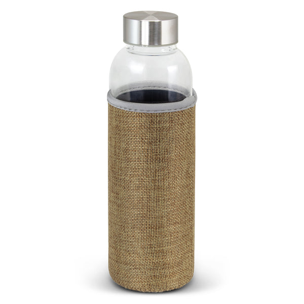 Venus Glass Bottle - Natural Sleeve (Black)