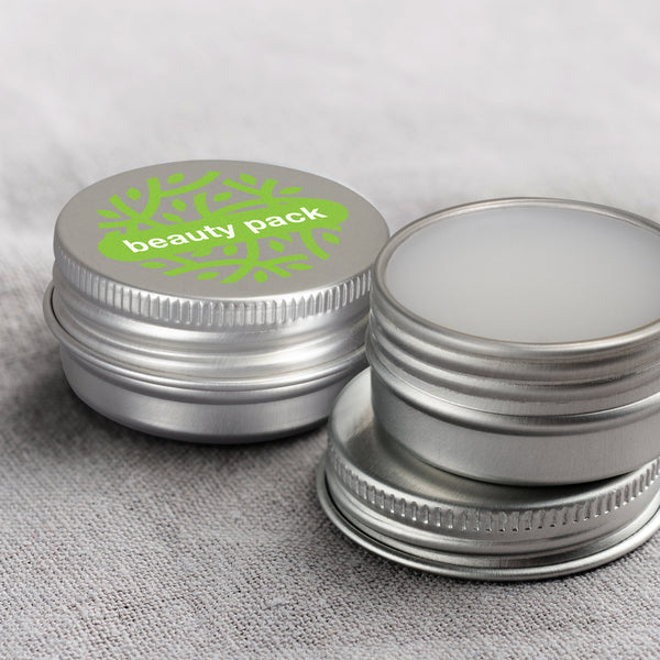 Mint Lip Balm Tin (Silver)