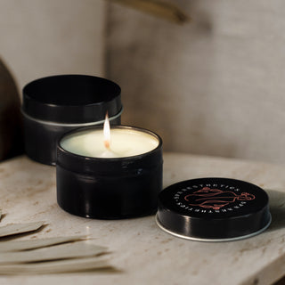 Ember Travel Candle (Black) — Feature