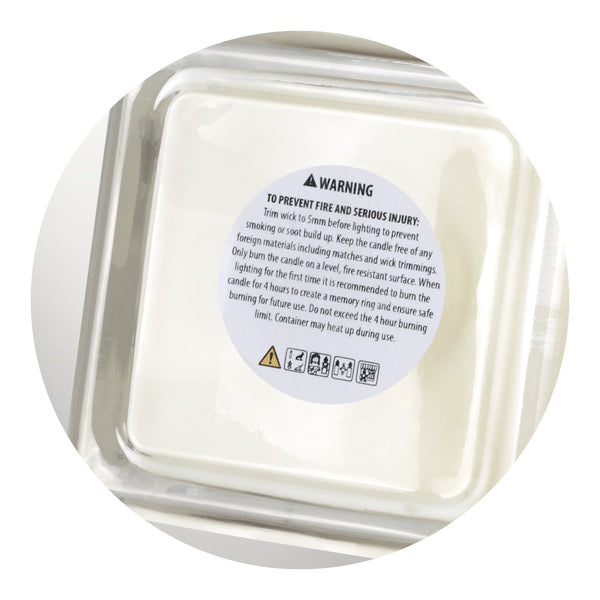 Glow Scented Candle (White)