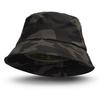 Printwear Camouflage Bucket Hat (Black)