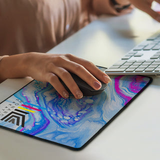 Agogo Deluxe Mouse Mat (White)