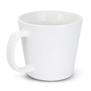 Kona Coffee Mug (White) — Handle