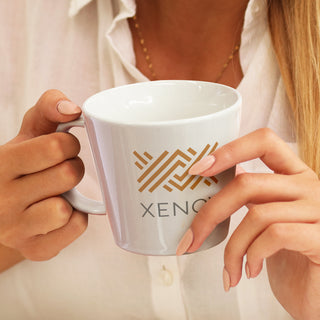 Kona Coffee Mug (White) — Feature