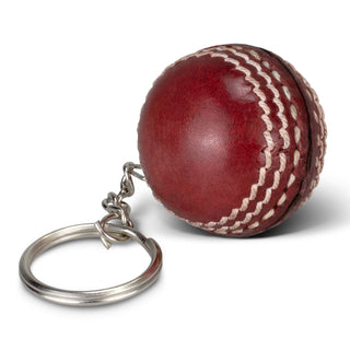 Agogo Cricket Ball Key Ring (Red)