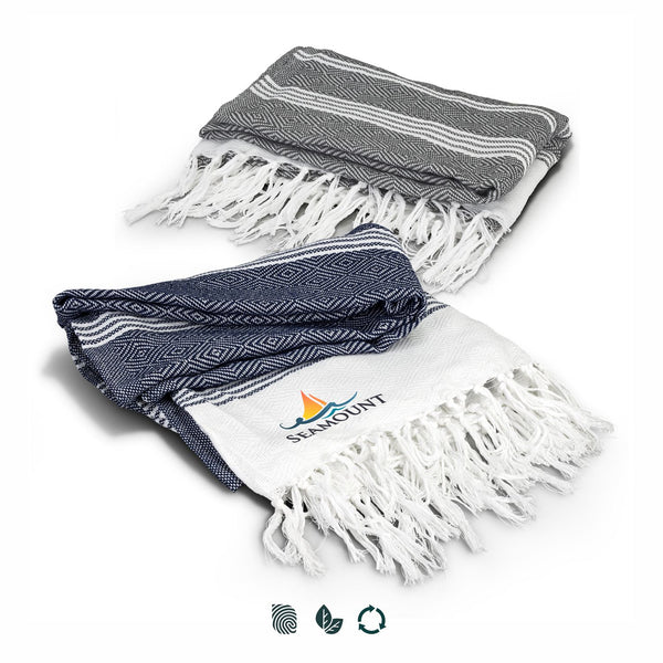 Drift Throw Blanket (Navy)