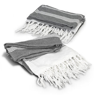 Agogo Ohau Throw Blanket (Charcoal)