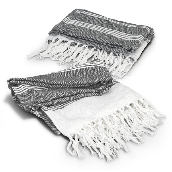 Drift Throw Blanket (Charcoal)