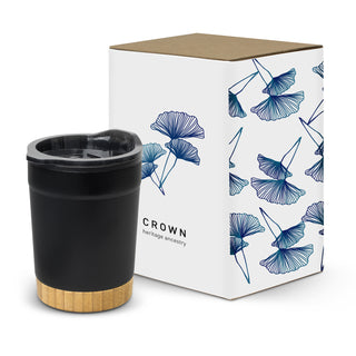 Basin Double Wall Cup (White) — Gift Box Sleeve