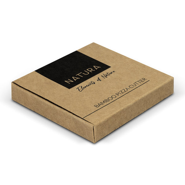 NATURA Bamboo Pizza Cutter (Natural)