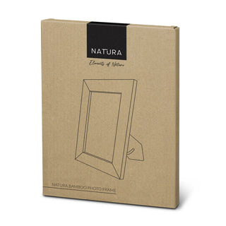 NATURA Bamboo Photo Frame (Natural) — Gift Box