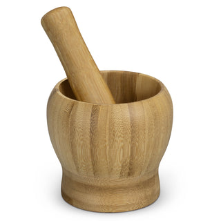 NATURA Bamboo Mortar and Pestle (Natural)