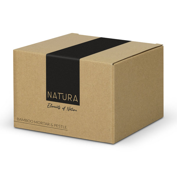 NATURA Bamboo Mortar and Pestle (Natural)