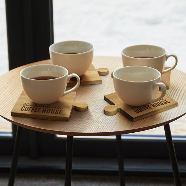 NATURA Puzzle Coaster - Set of 4 (Natural)