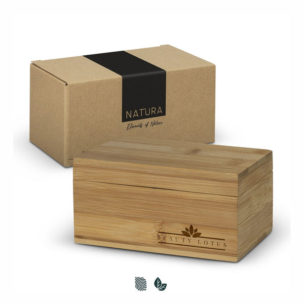 NATURA Bamboo Tea Box (Natural)