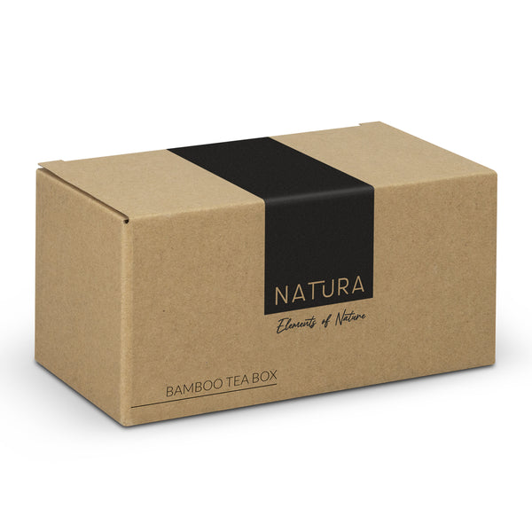 NATURA Bamboo Tea Box (Natural)