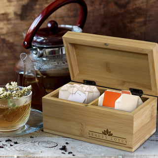 NATURA Bamboo Tea Box (Natural)