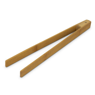 NATURA Bamboo Serving Tongs (Natural)