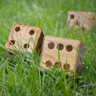 Agogo Wooden Yard Dice Game (Natural)