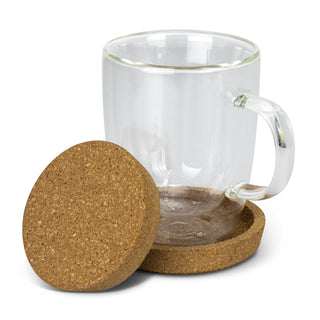 Keepsake Onsen Coffee Cup (Natural) — Cork Lid