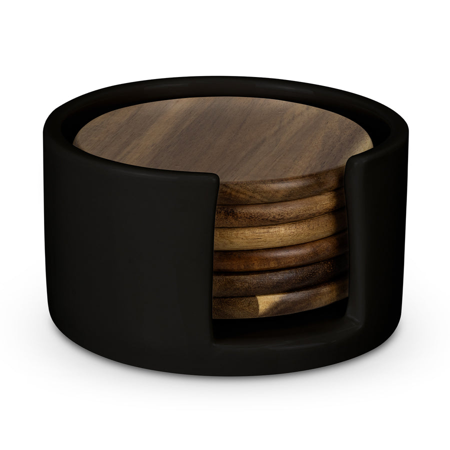 Keepsake Coaster Set (Black)