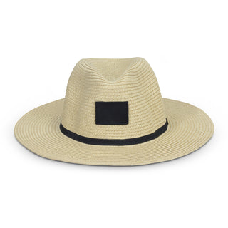 Printwear Barbados Wide Brim Hat (Natural/Black)