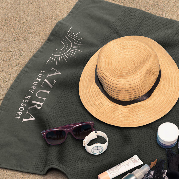 Loom Waffle Towel (White)