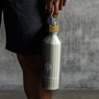 Dante Aluminium Bottle (Silver) — Feature