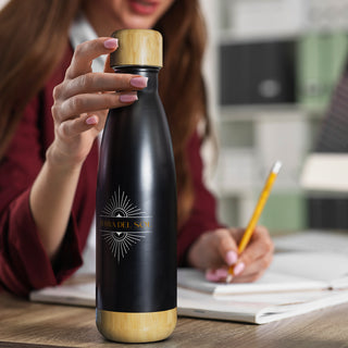 Fiord Vacuum Bottle - Bambino (Black) — Feature