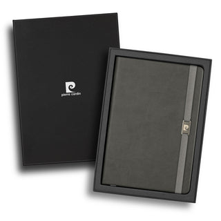 Pierre Cardin Nouvelle Notebook Gift Set (Grey)