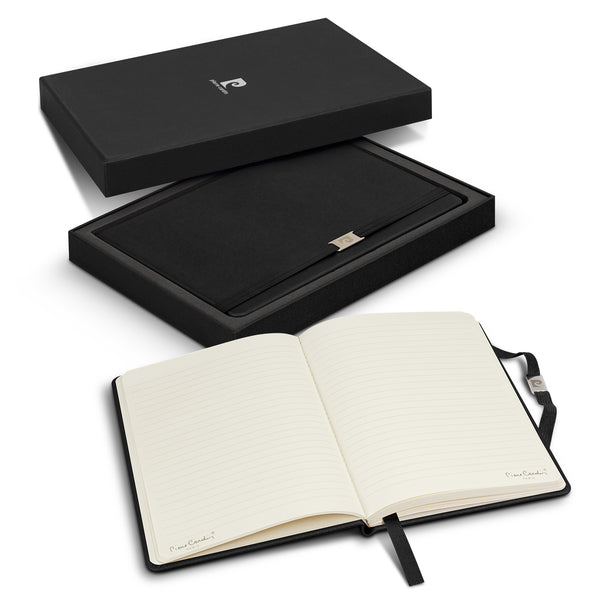 Pierre Cardin Nouvelle Notebook Gift Set (Black)
