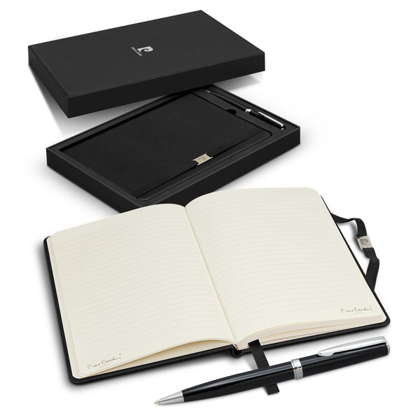 Pierre Cardin Nouvelle Notebook and Pen Gift Set (White)