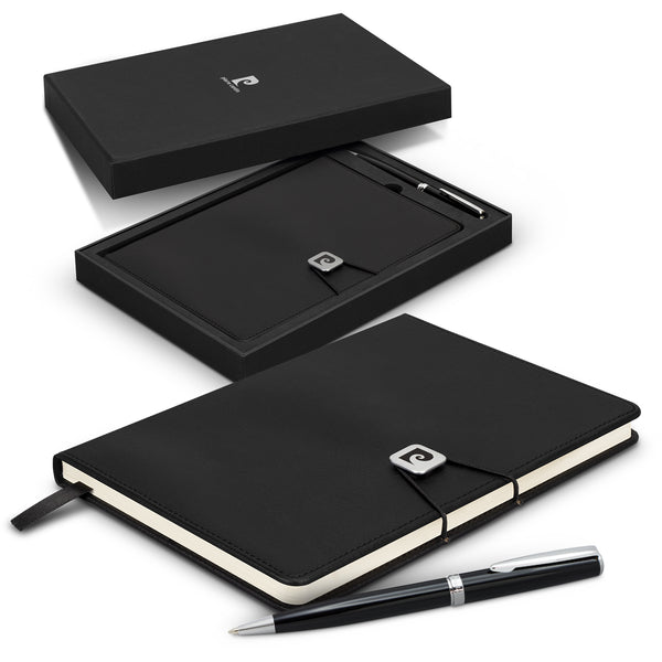 Pierre Cardin Biarritz Notebook and Pen Gift Set (Navy)