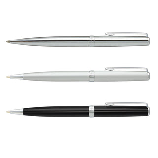 Pierre Cardin Biarritz Notebook and Pen Gift Set (Black) — Pen Colours
