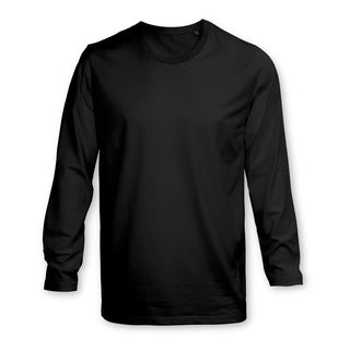 Printwear Harlow Men's Long Sleeve Crew (Soft Black)