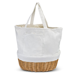 Keepsake Wicker Tote Bag (Natural)