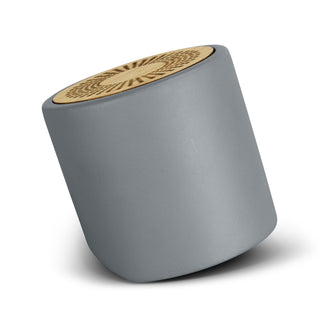 NATURA Limestone Bluetooth Mini Speaker (Charcoal) — Side