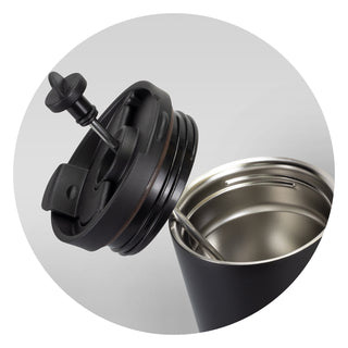Ember Coffee Press Vacuum Cup (Black) — Detail